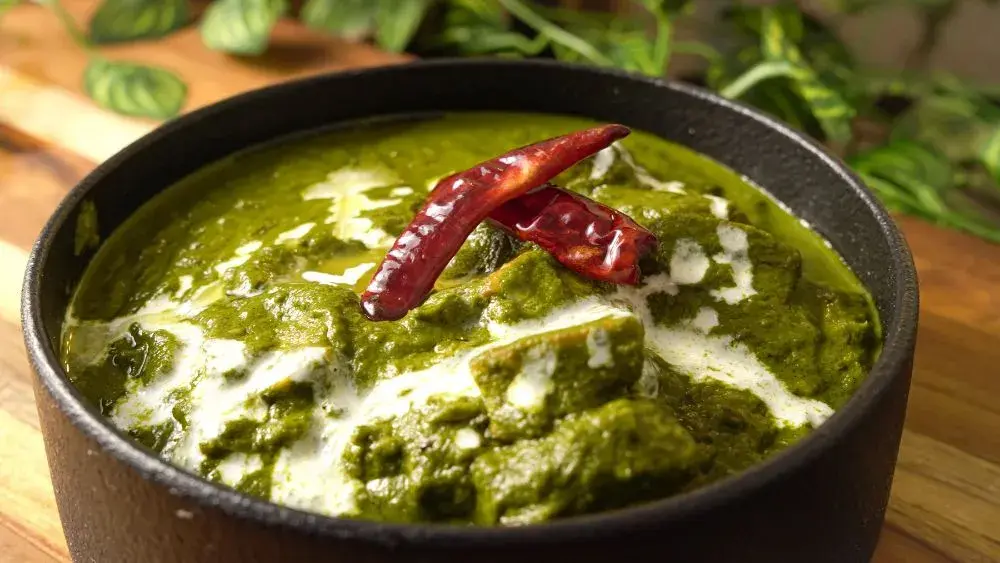 Palak Paneer at Garam Masala Indian and Sweets